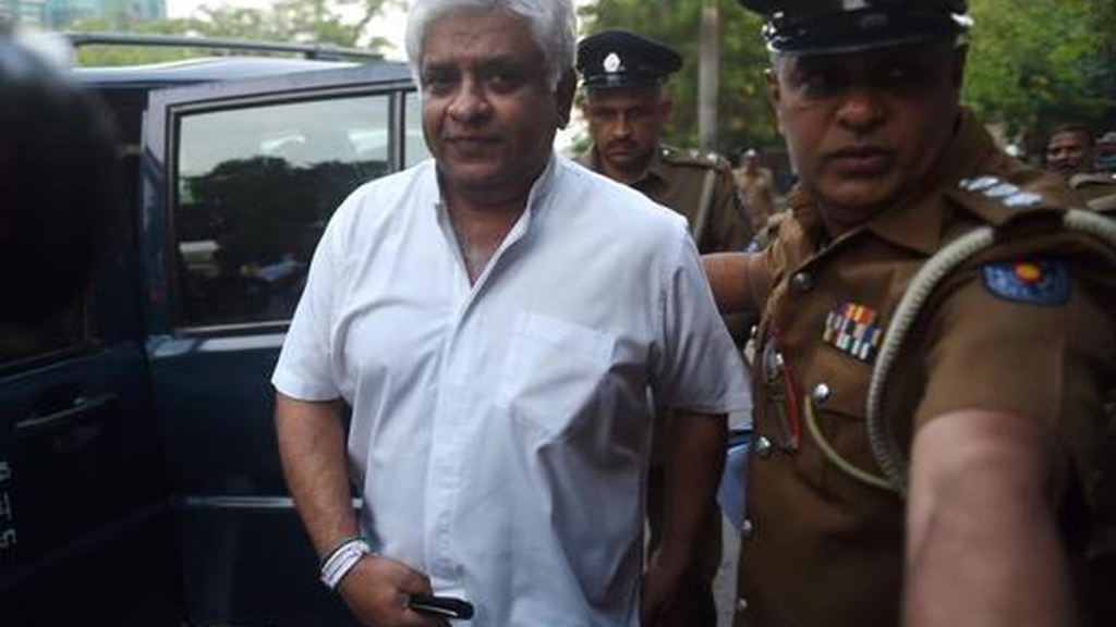 Arjuna Ranatunga arrest